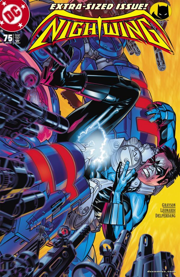 Nightwing #75 cover