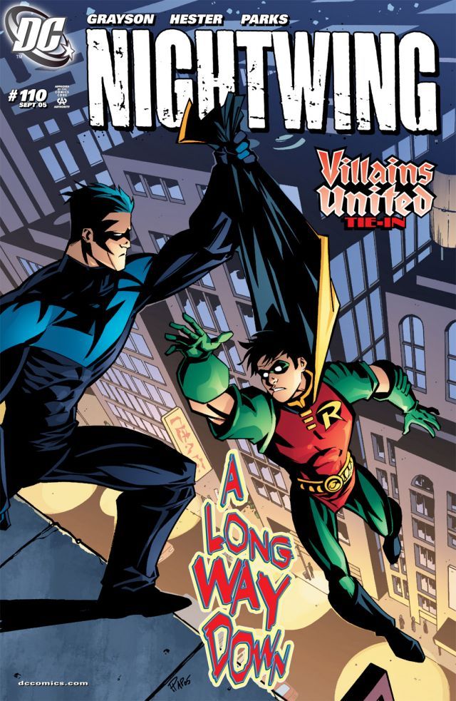 Nightwing #110 cover