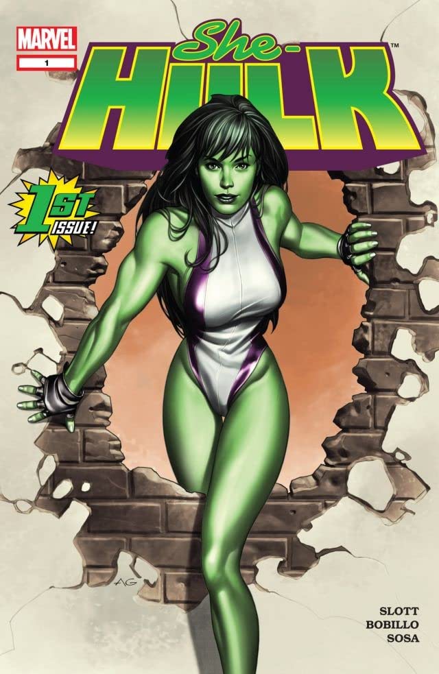 She-Hulk #1 cover