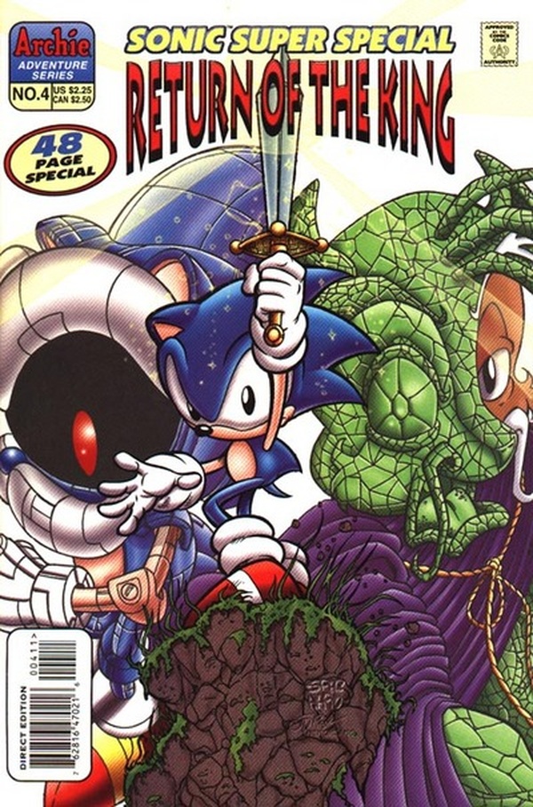 Sonic Super Special #4 cover