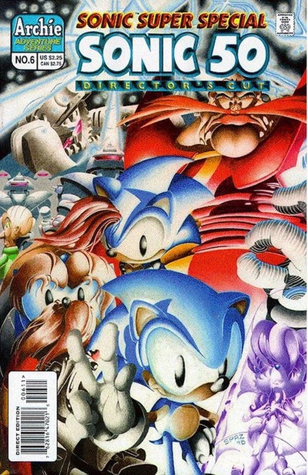 Sonic Super Special #6 cover