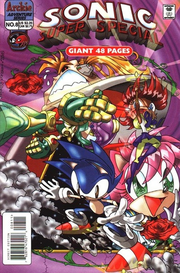 Sonic Super Special #8 cover