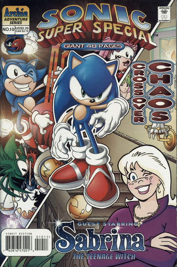 Sonic Super Special #10 cover