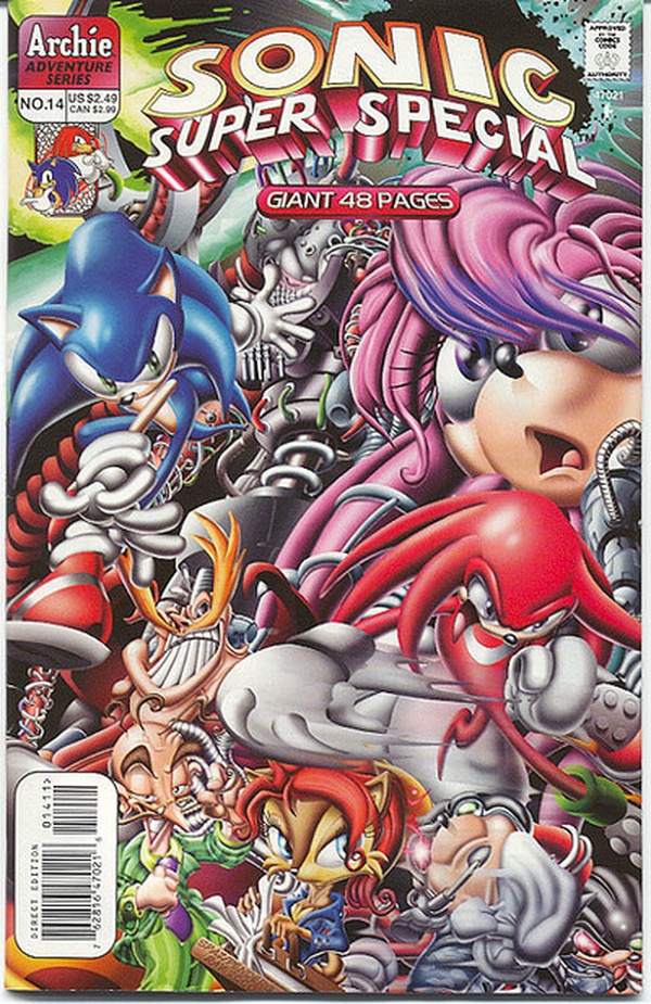 Sonic Super Special #14 cover