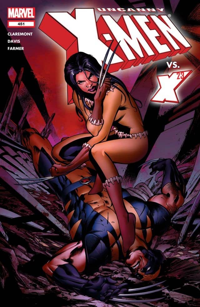 The Uncanny X-Men #451 cover