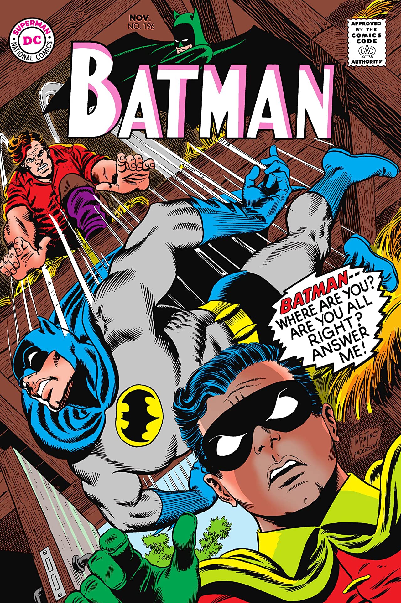 Batman #196 cover