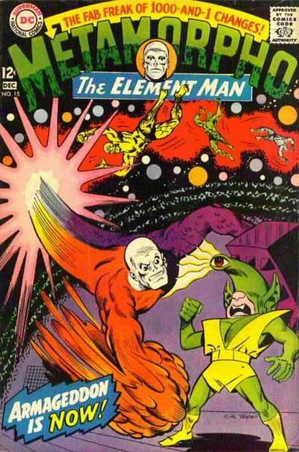 Metamorpho #15 cover