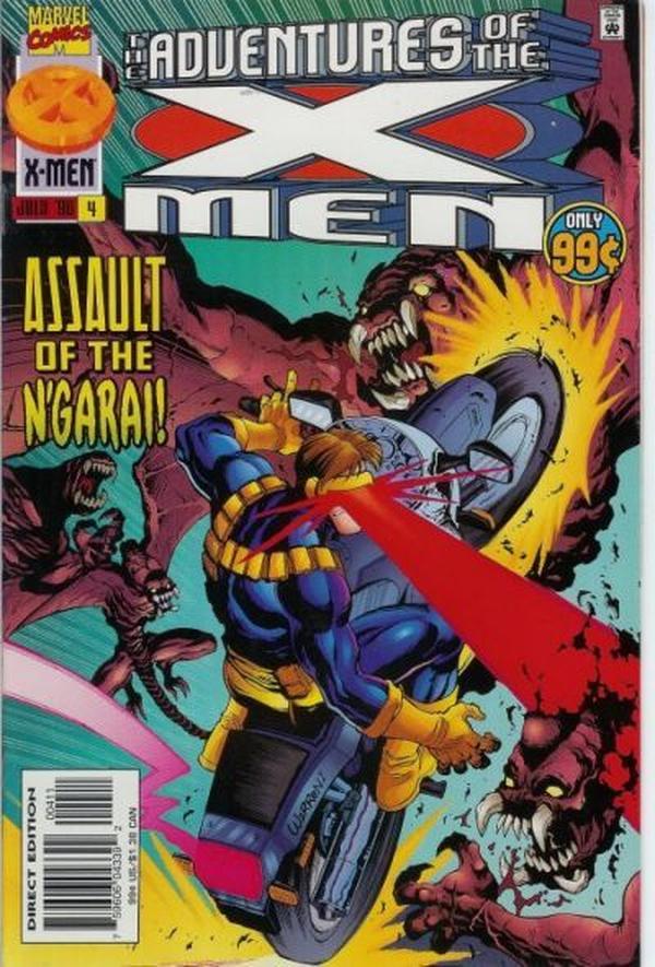 The Adventures of the X-Men #4 cover