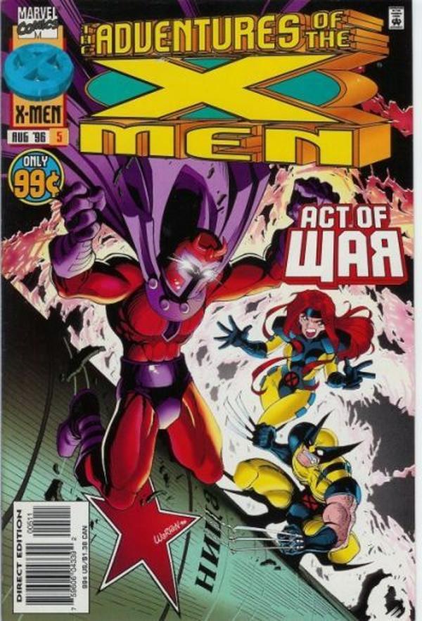 The Adventures of the X-Men #5 cover