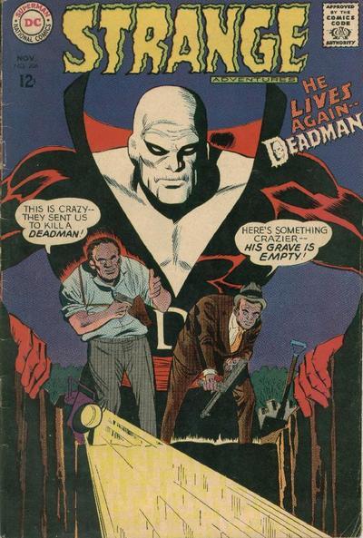Strange Adventures #206 cover