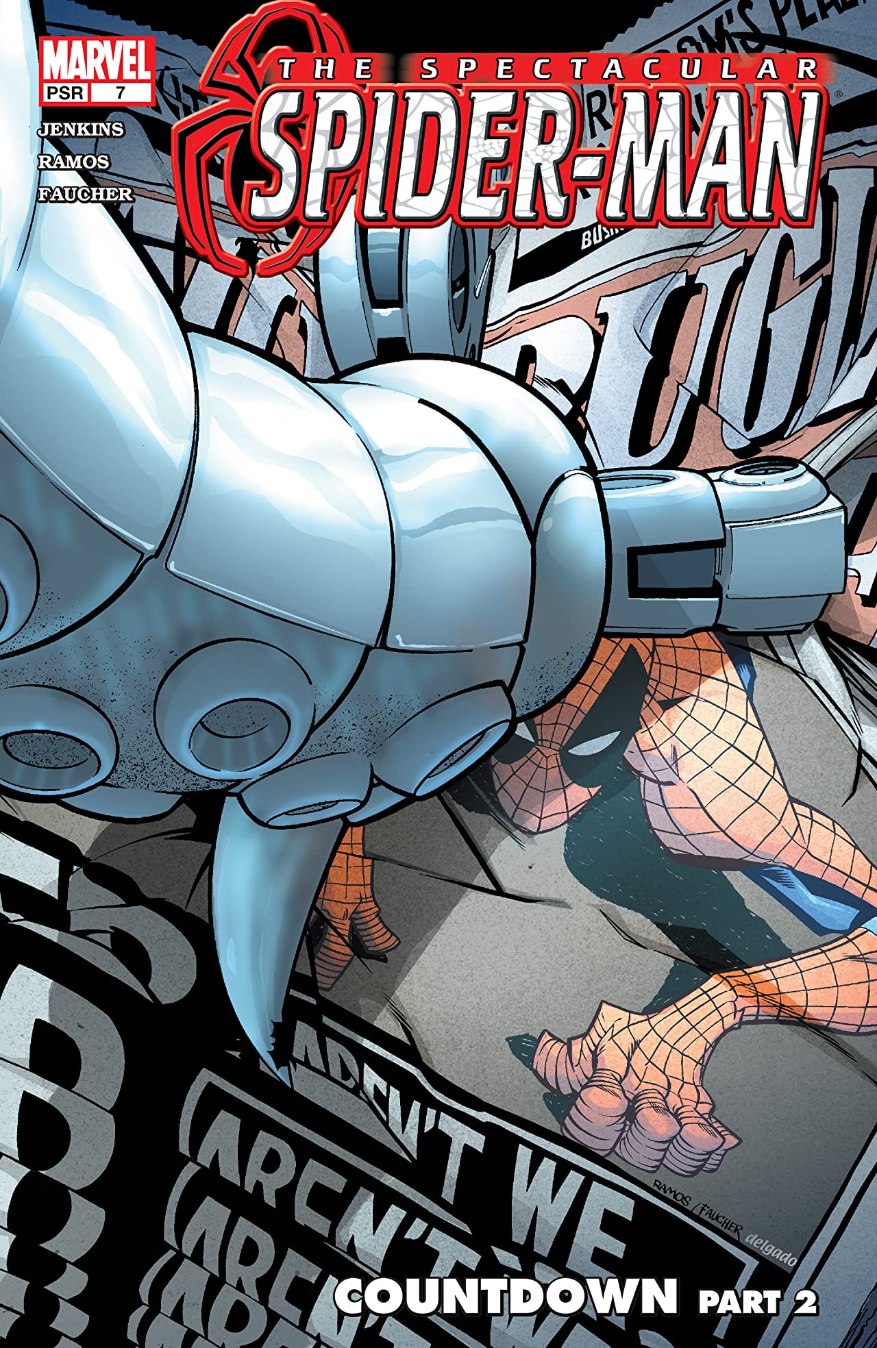 Spectacular Spider-Man #7 cover