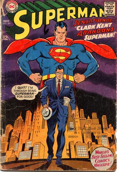 Superman #201 cover
