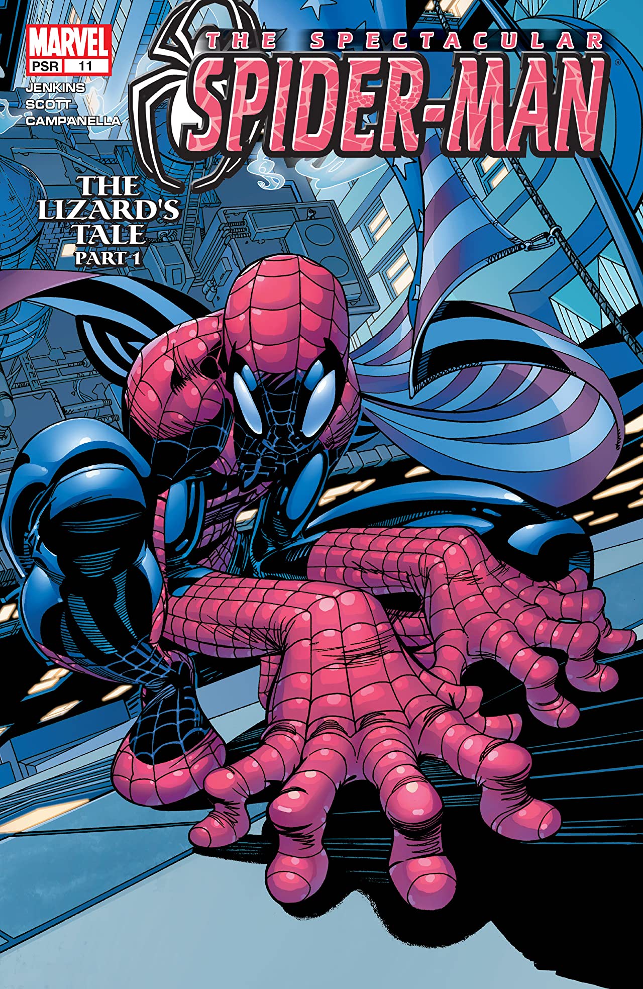 Spectacular Spider-Man #11 cover