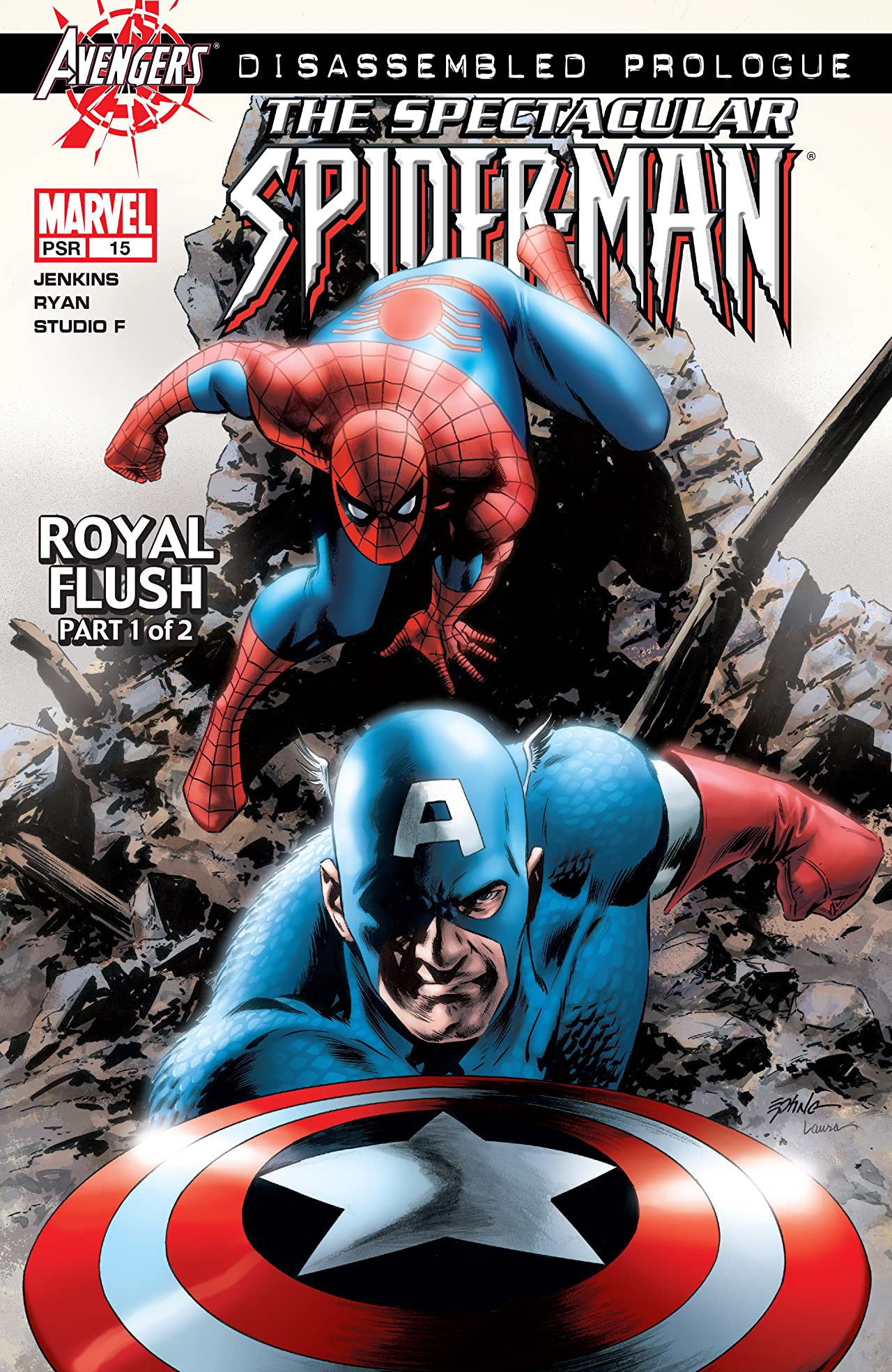 Spectacular Spider-Man #15 cover