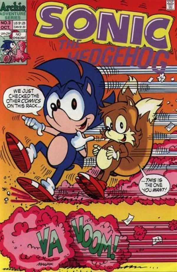 Sonic the Hedgehog #3 cover