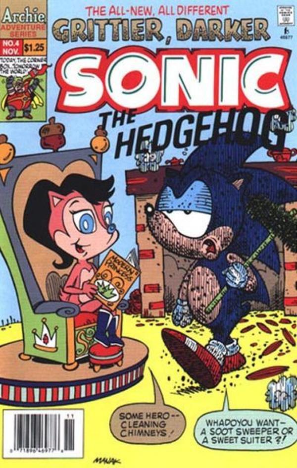 Sonic the Hedgehog #4 cover
