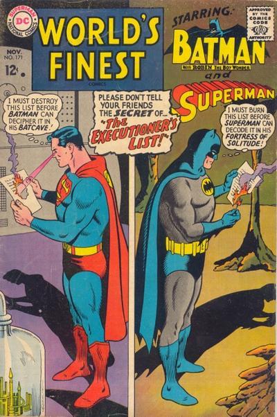 World's Finest Comics #171 cover