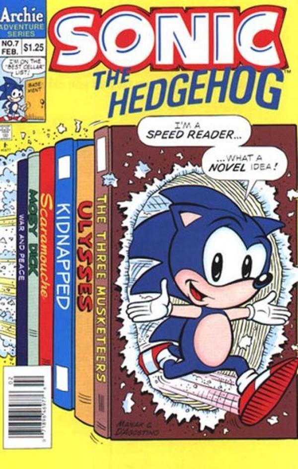 Sonic the Hedgehog #7 cover
