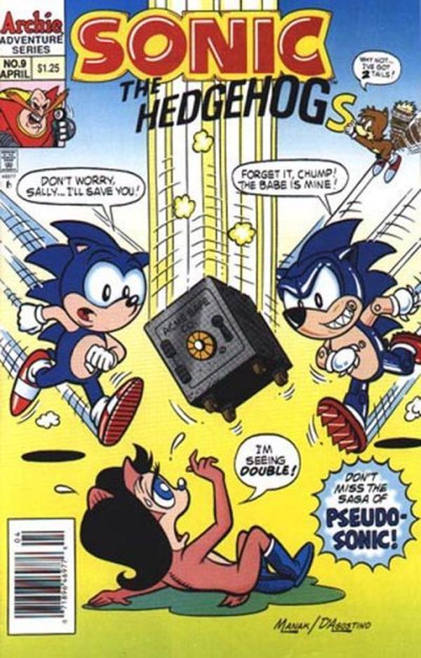 Sonic the Hedgehog #9 cover