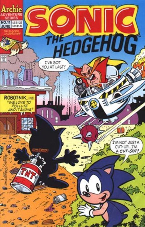 Sonic the Hedgehog #11 cover