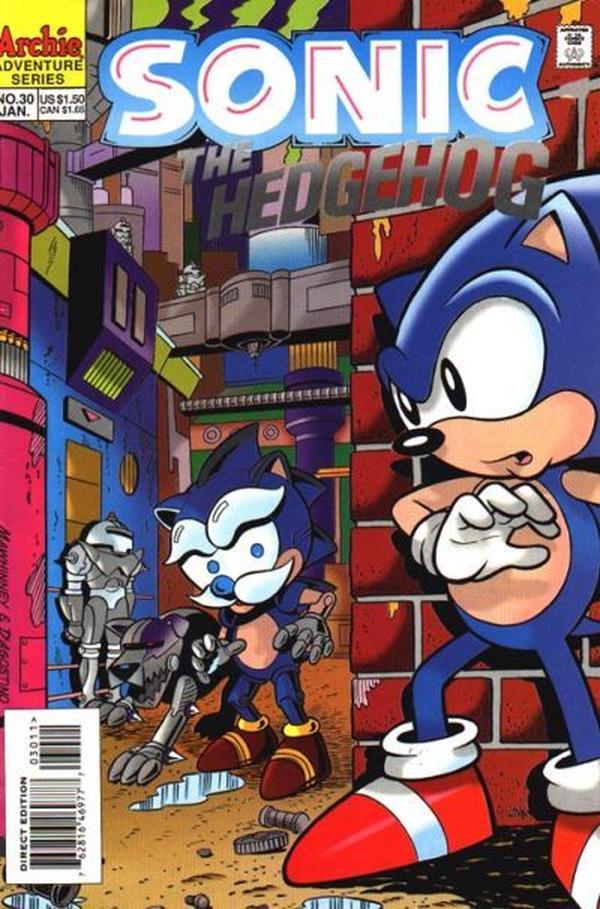 Sonic the Hedgehog #30 cover