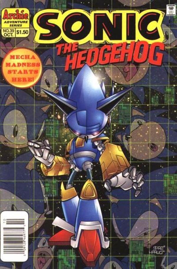 Sonic the Hedgehog #39 cover