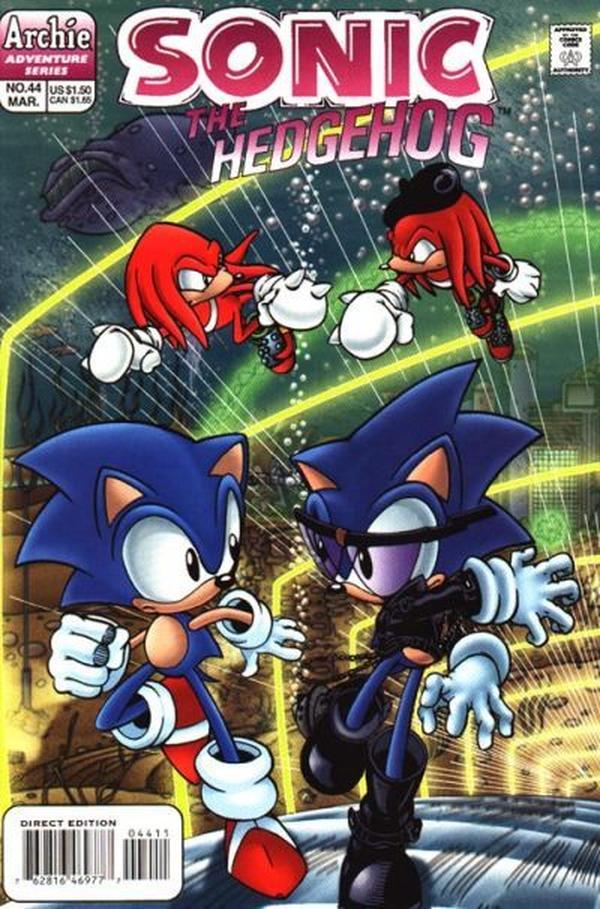 Sonic the Hedgehog #44 cover