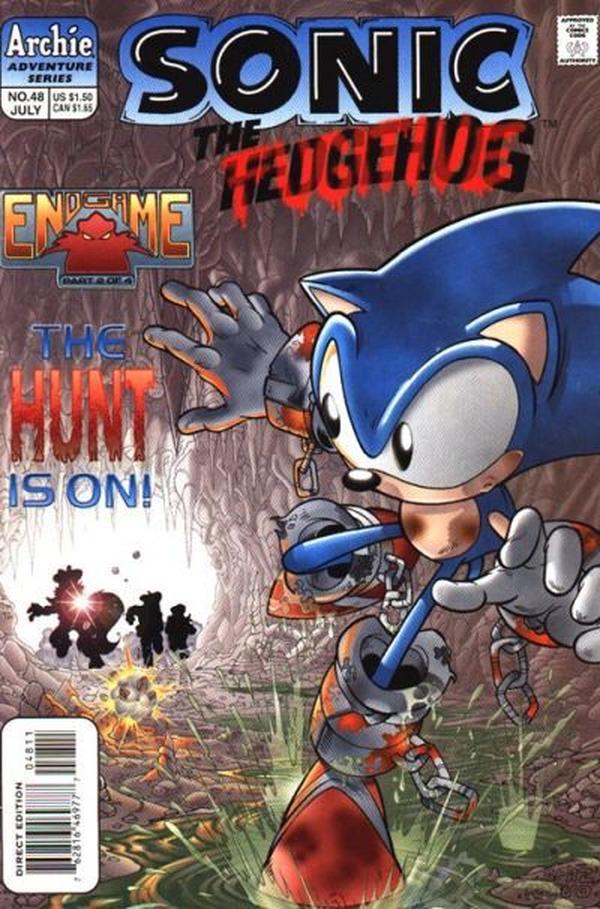 Sonic the Hedgehog #48 cover