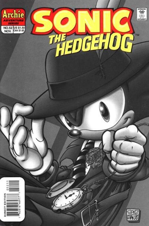 Sonic the Hedgehog #52 cover