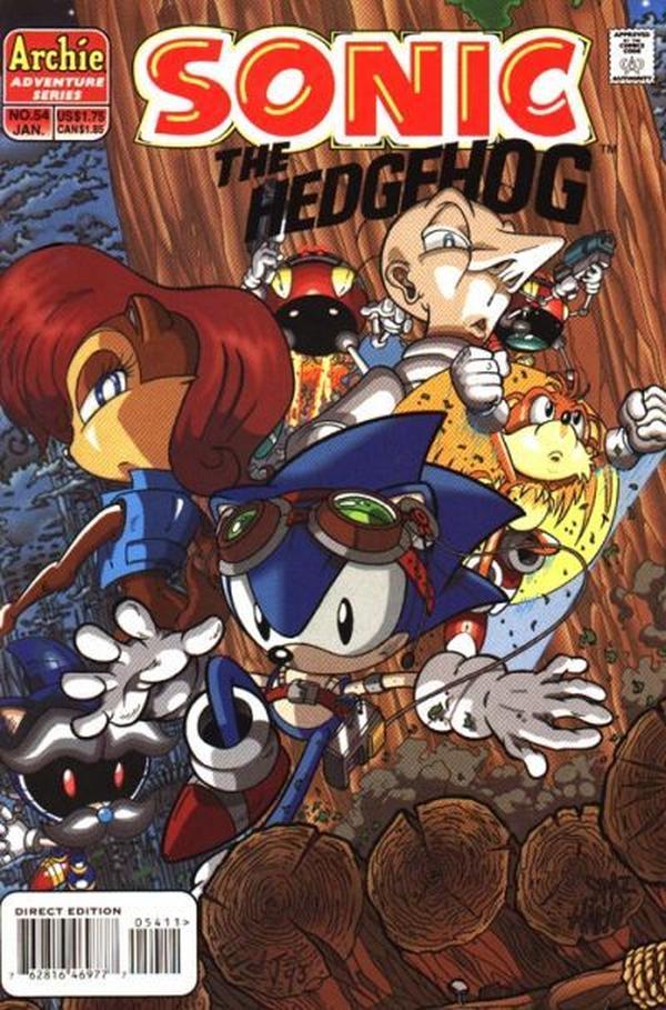 Sonic the Hedgehog #54 cover