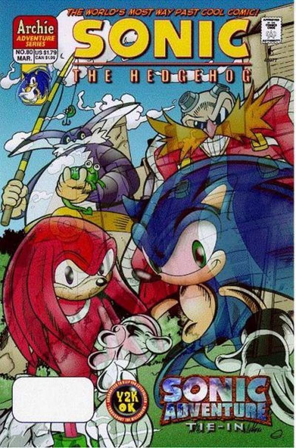 Sonic the Hedgehog #80 cover