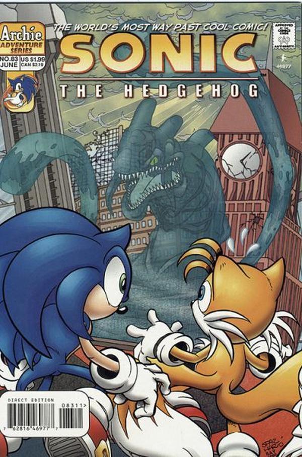 Sonic the Hedgehog #83 cover