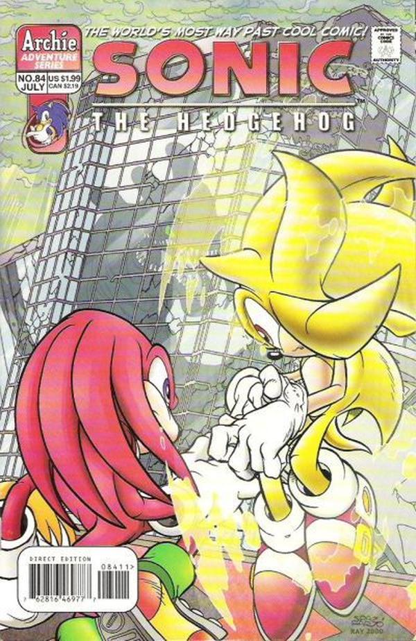 Sonic the Hedgehog #84 cover