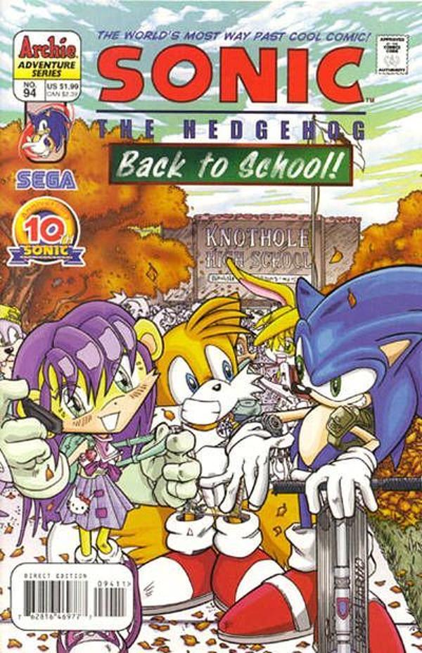 Sonic the Hedgehog #94 cover