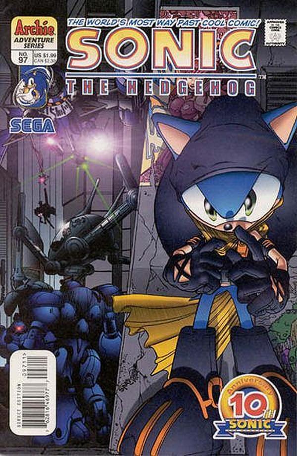 Sonic the Hedgehog #97 cover