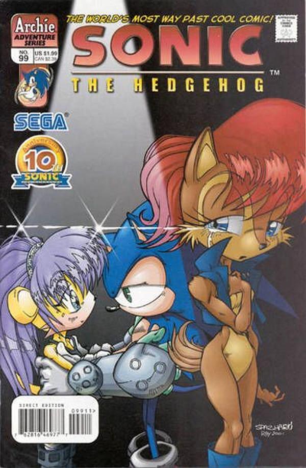 Sonic the Hedgehog #99 cover
