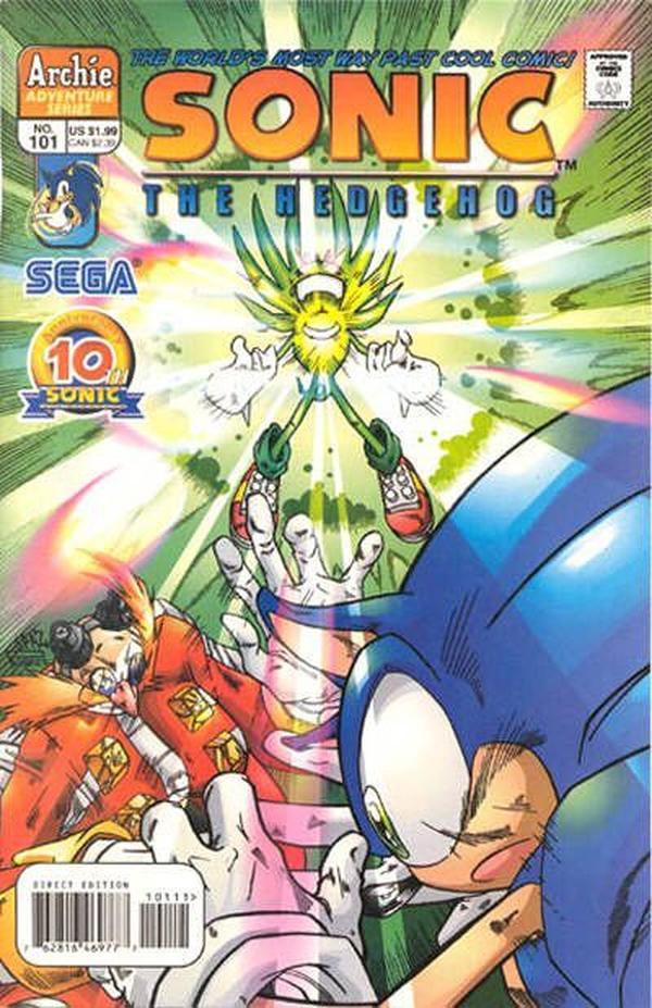 Sonic the Hedgehog #101 cover