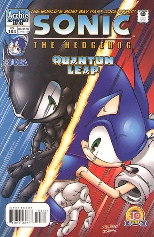 Sonic the Hedgehog #103 cover