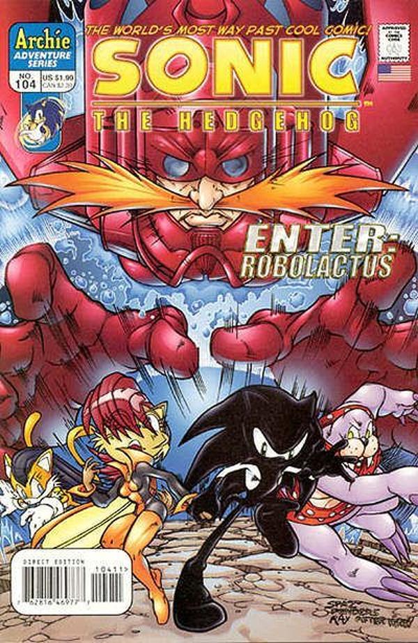 Sonic the Hedgehog #104 cover