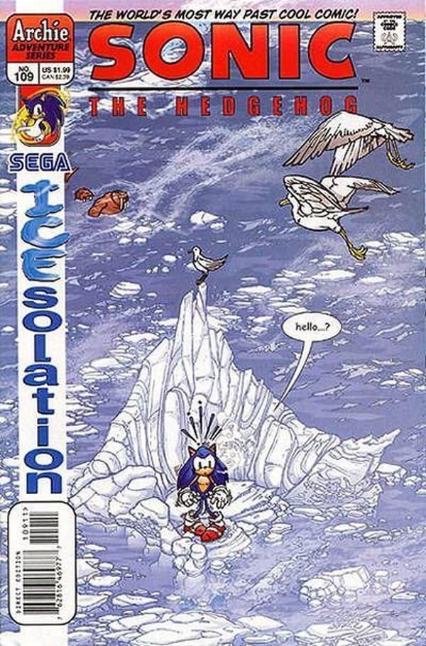 Sonic the Hedgehog #109 cover