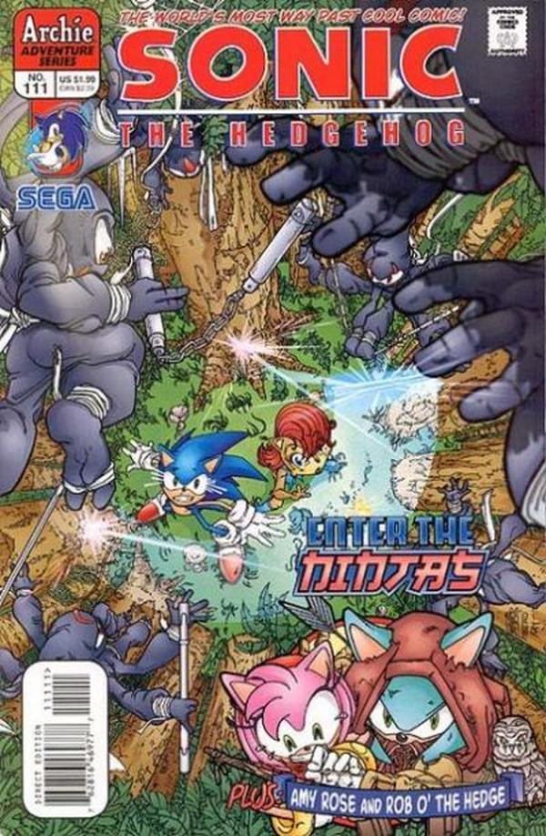 Sonic the Hedgehog #111 cover