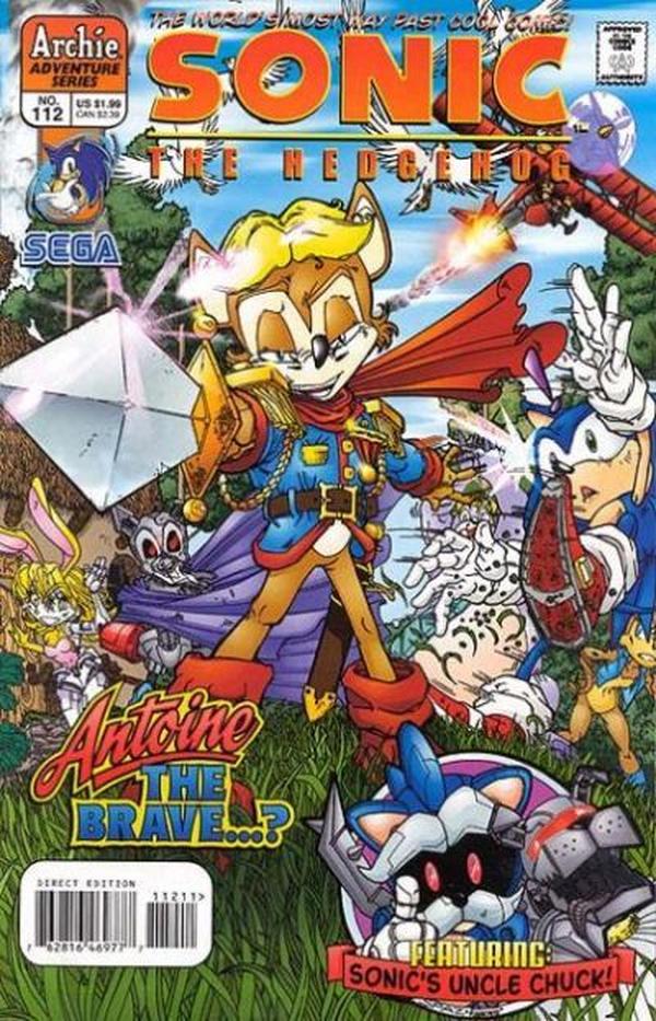 Sonic the Hedgehog #112 cover