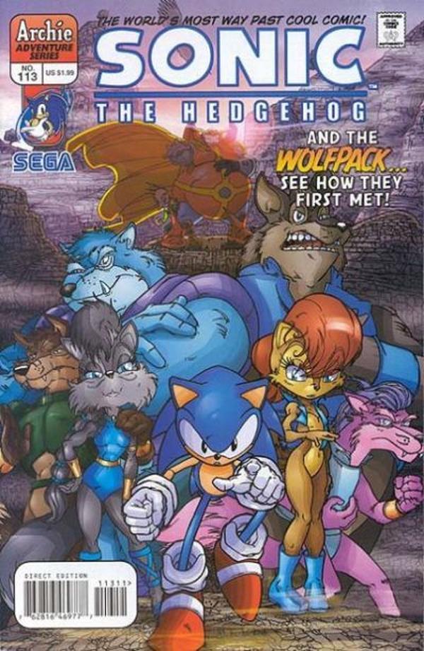 Sonic the Hedgehog #113 cover