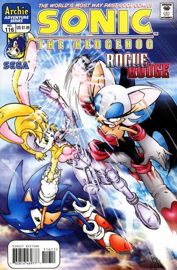 Sonic the Hedgehog #116 cover