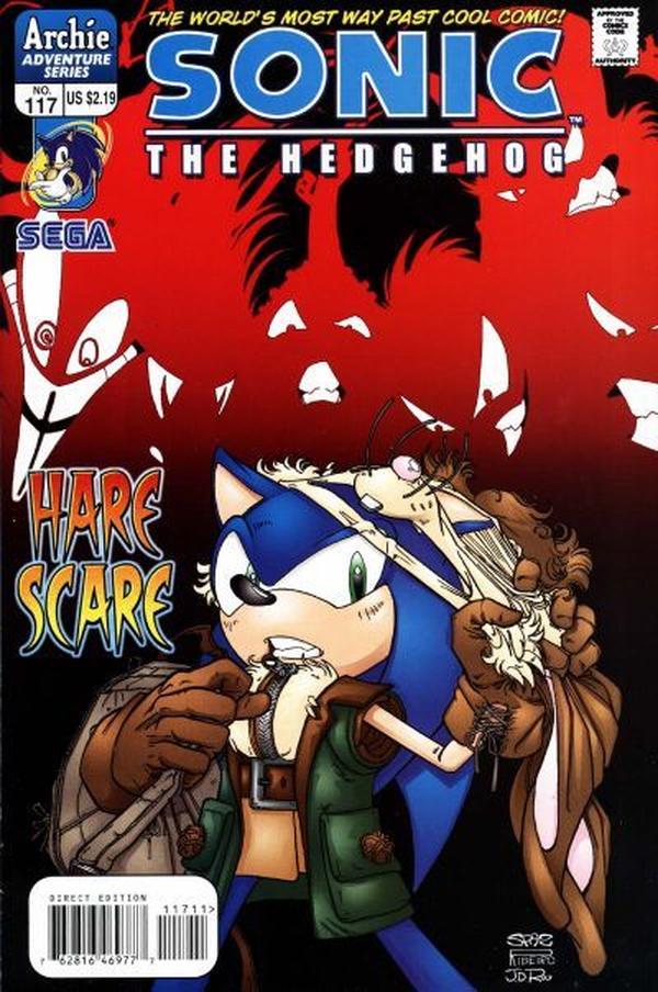 Sonic the Hedgehog #117 cover