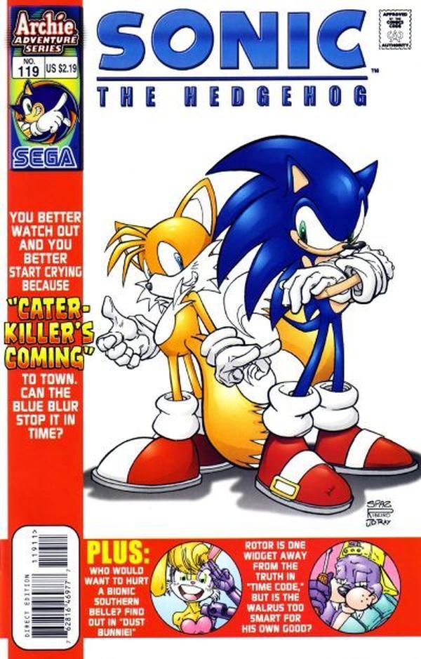 Sonic the Hedgehog #119 cover