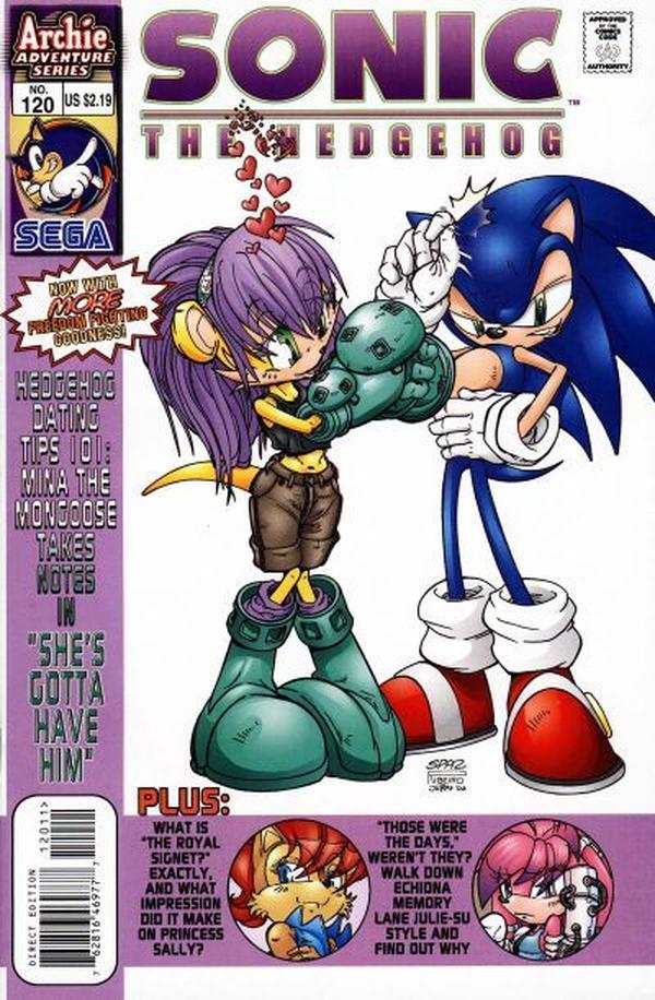 Sonic the Hedgehog #120 cover