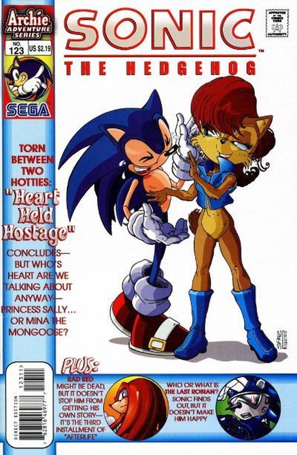 Sonic the Hedgehog #123 cover