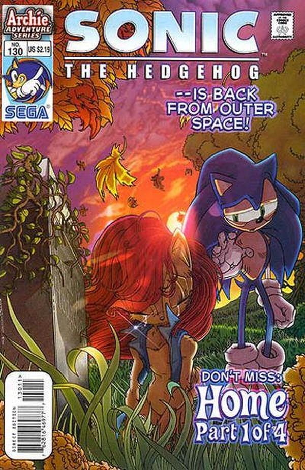 Sonic the Hedgehog #130 cover
