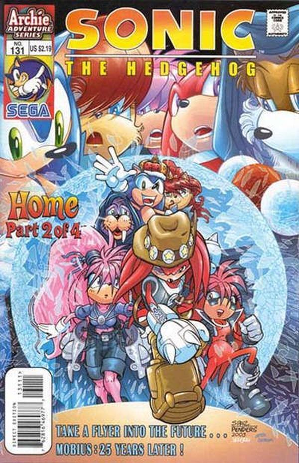 Sonic the Hedgehog #131 cover